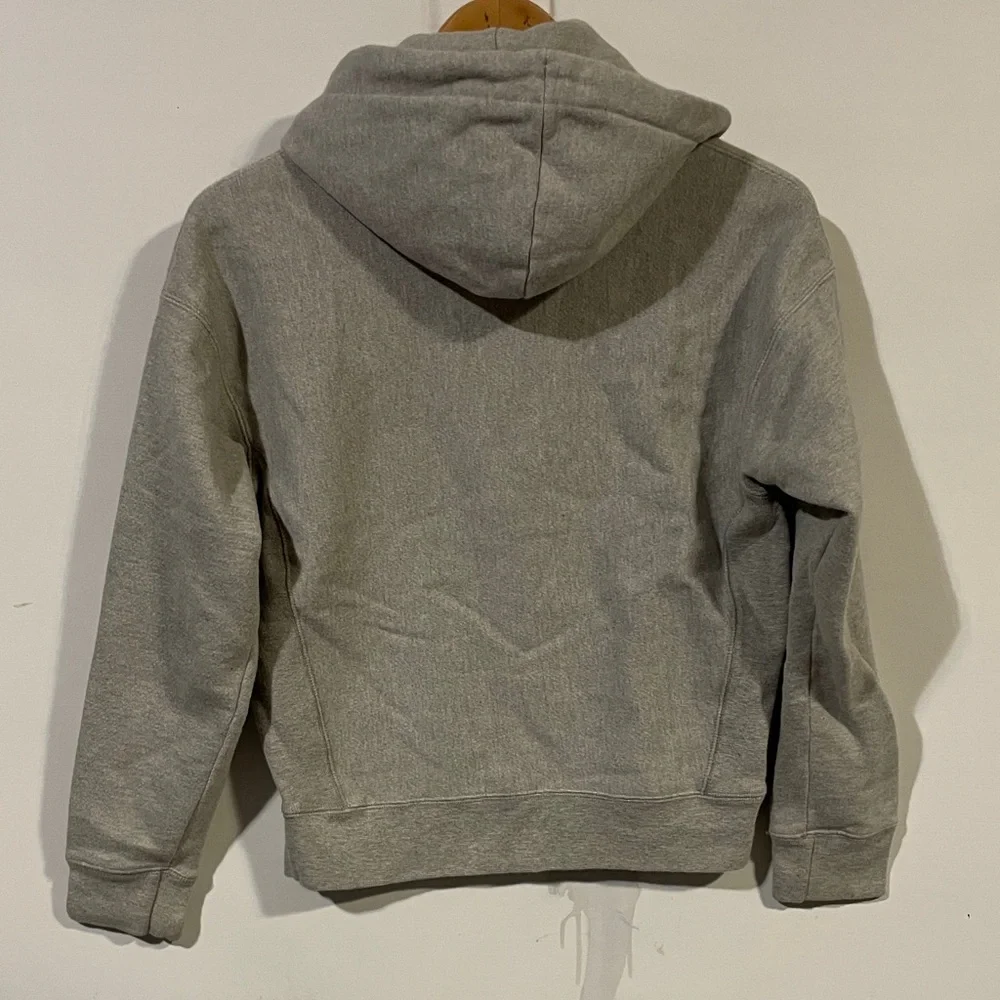 Champion reverse weave Light Gray womens Pullover Hoodie sweatshirt - Picture 3 of 3